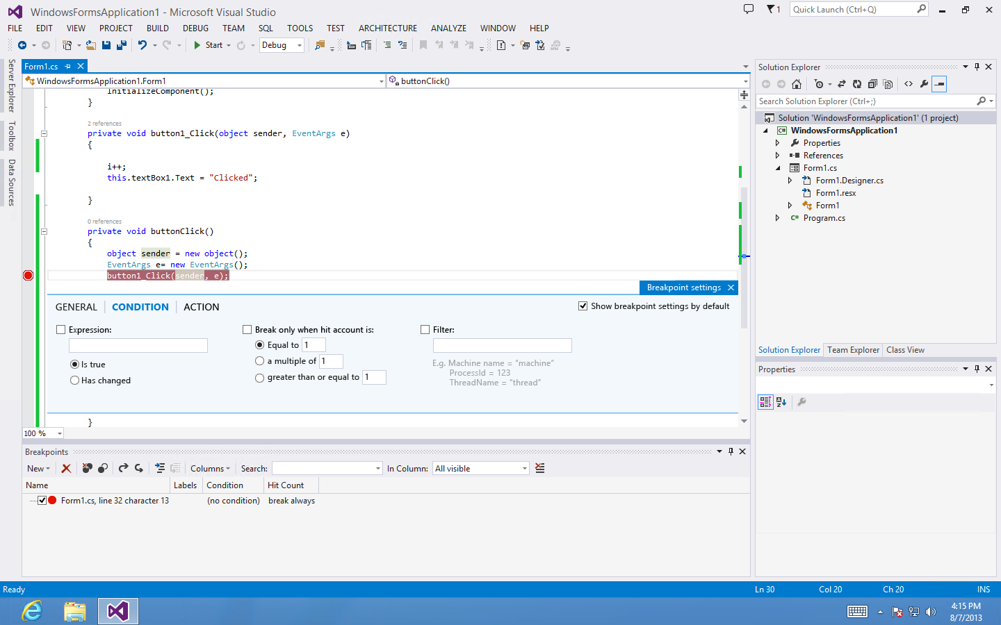 Breakpoint Early Idea 6