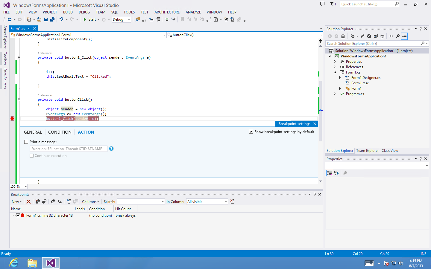 Breakpoint Early Idea 7