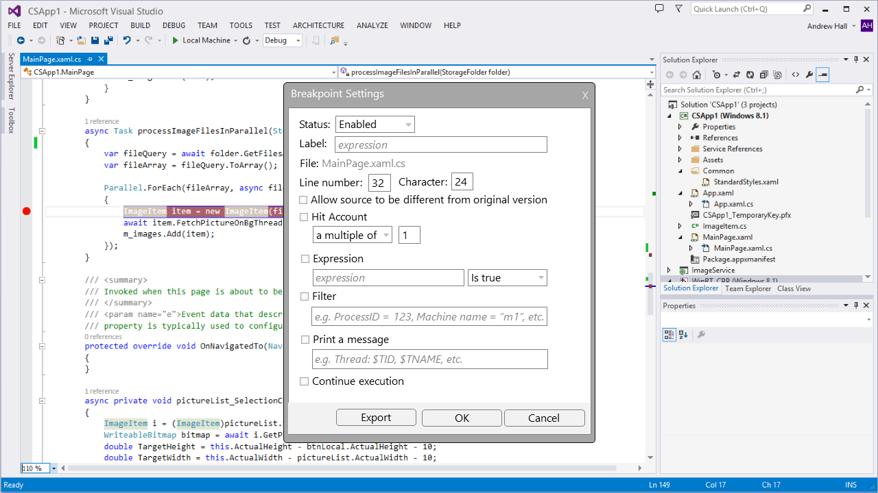 Breakpoint Early Idea 1